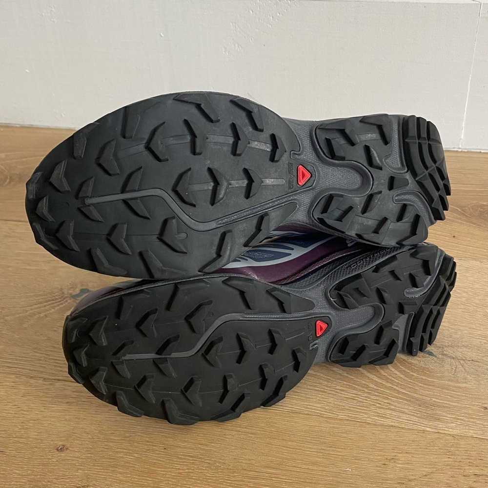 Salomon XT-6 Ebony Evening Blue Trail Sneakers - Picture 4 of 9